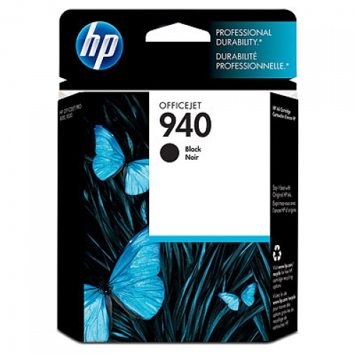 HP 940 Black Ink Cartridge (C4902AA) EL 